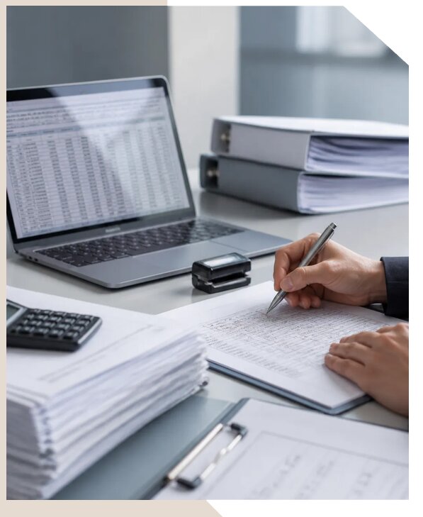Подготовка корректирующей отчетности для бизнеса в Череповце